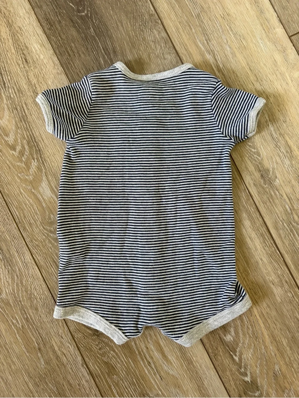 Carter’s Bundle Striped Short-Sleeve Baby Rompers